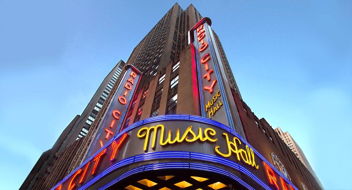 Radio City Music Hall | New York City | New York by Rail