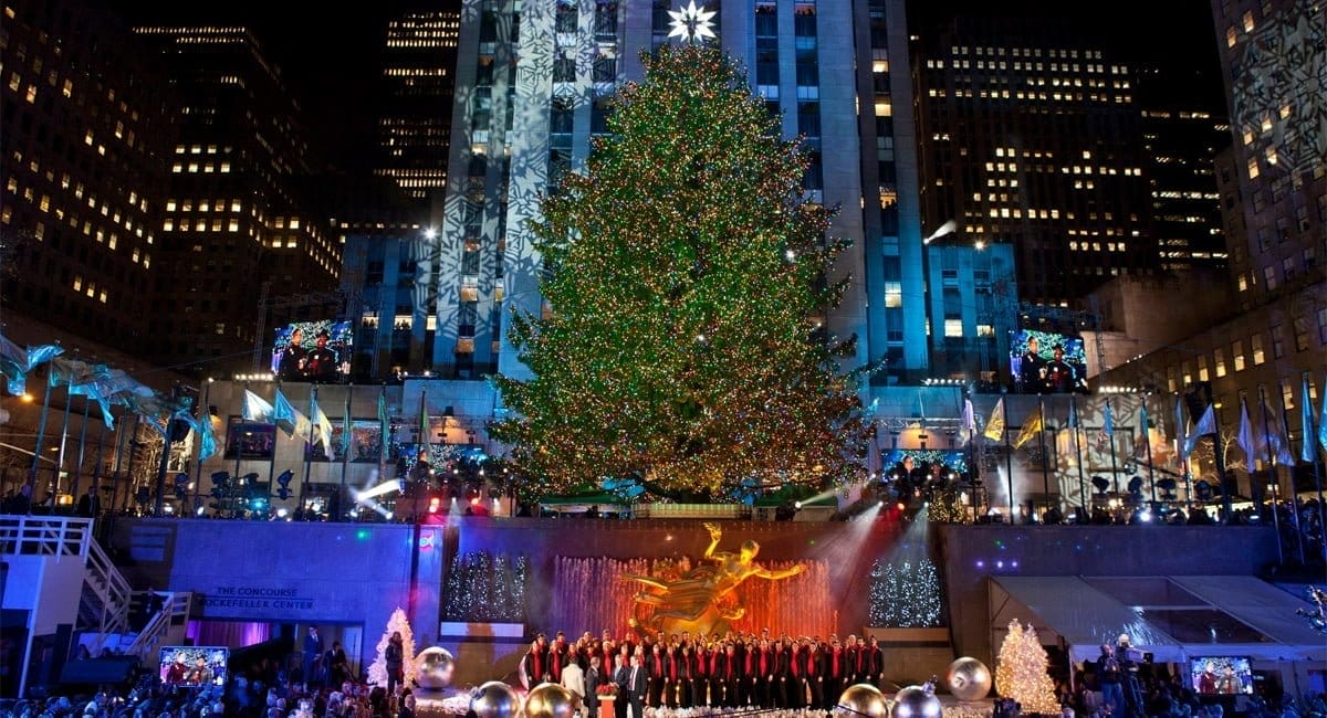 Christmas Tree Lighting Ceremony 2021: Rockefeller Christmas tree lights up  New York