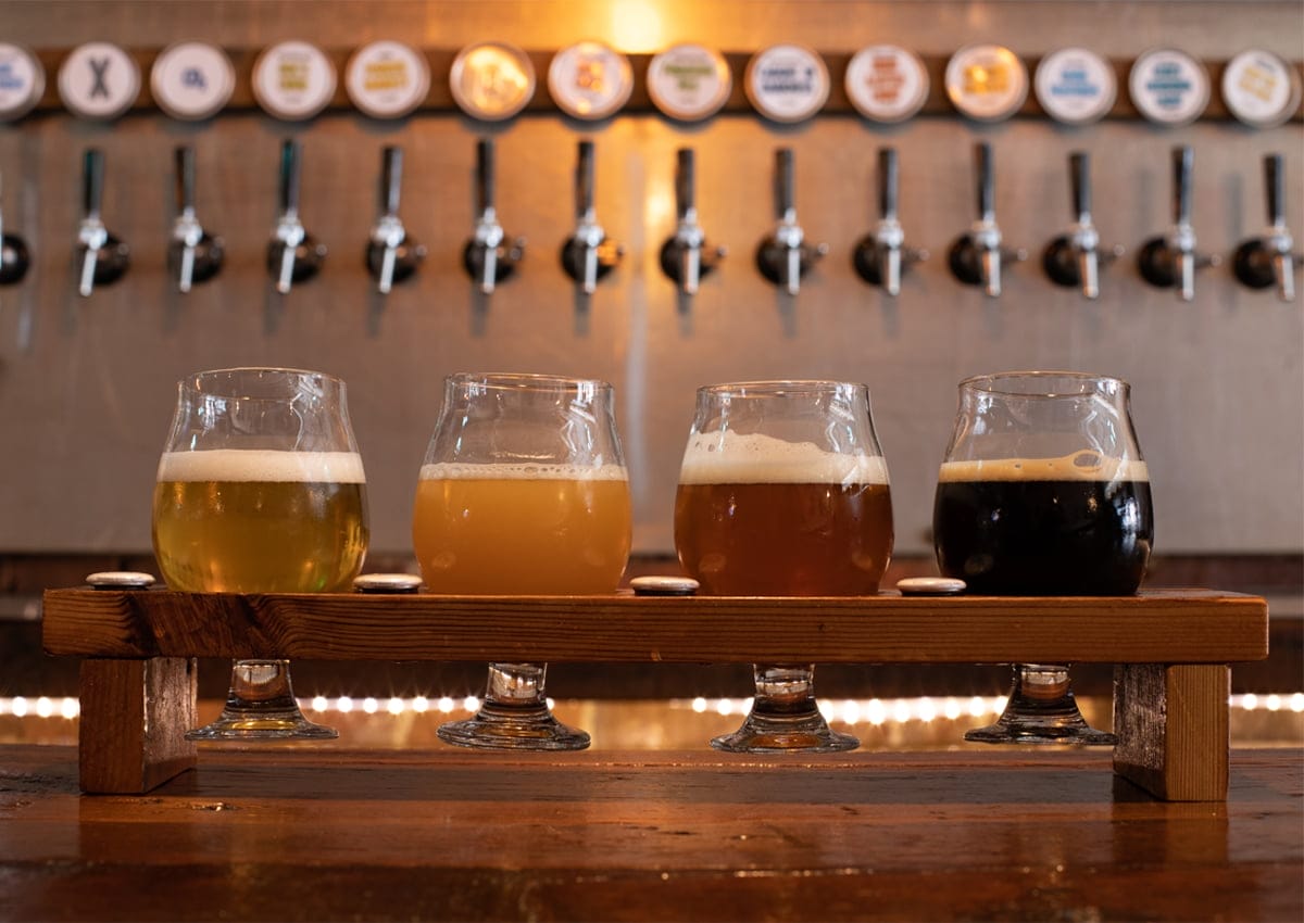 Fox N Hare Brewing Company | Flight and Drafts | Photo Courtesy of Orange County Government