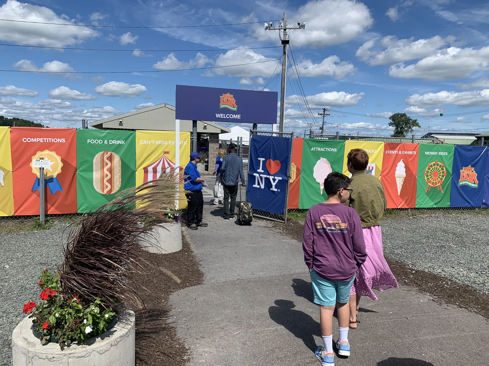 Entrance to the NY State Fair
