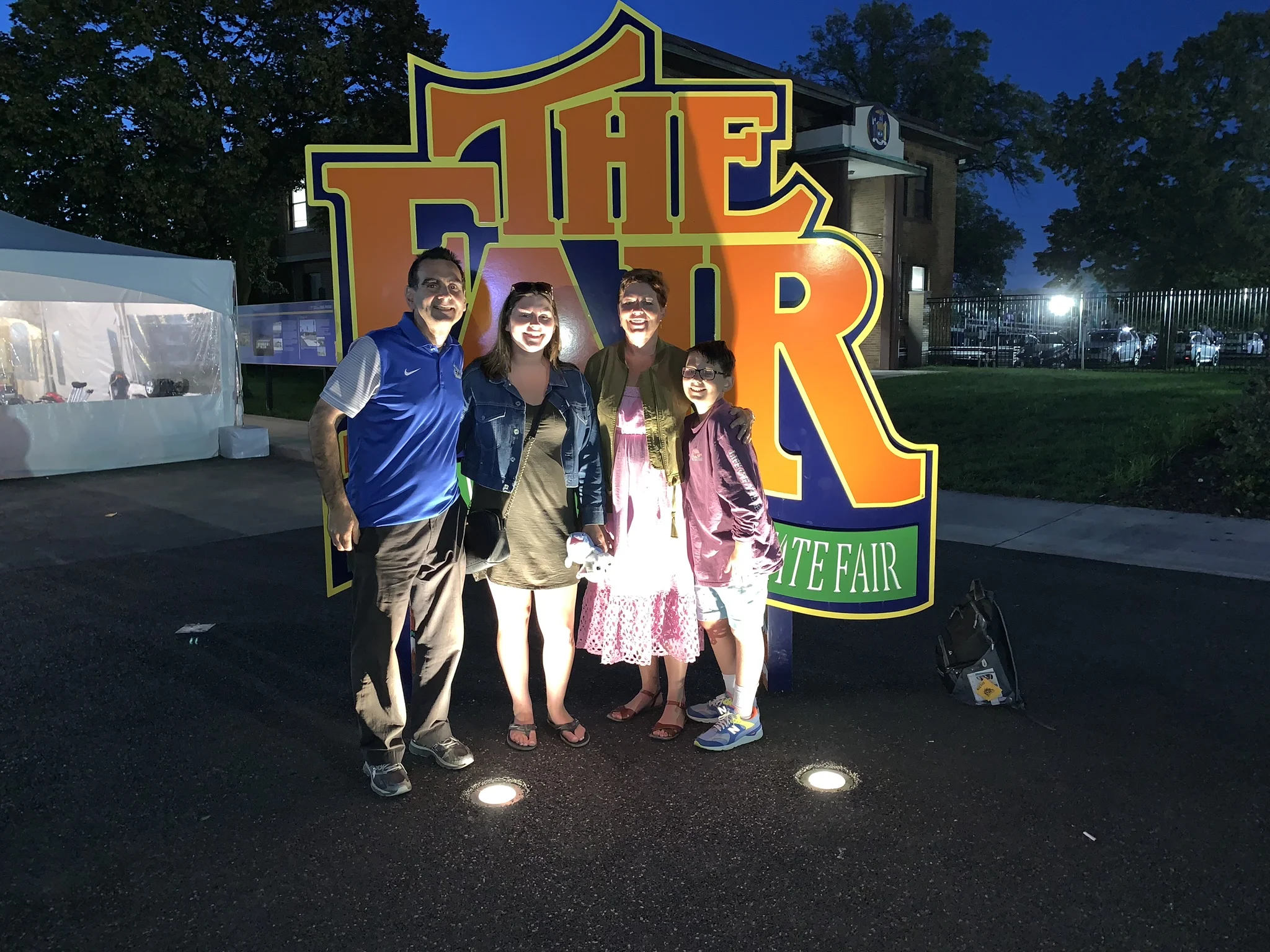 The Martinelli Family at the New York State Fair