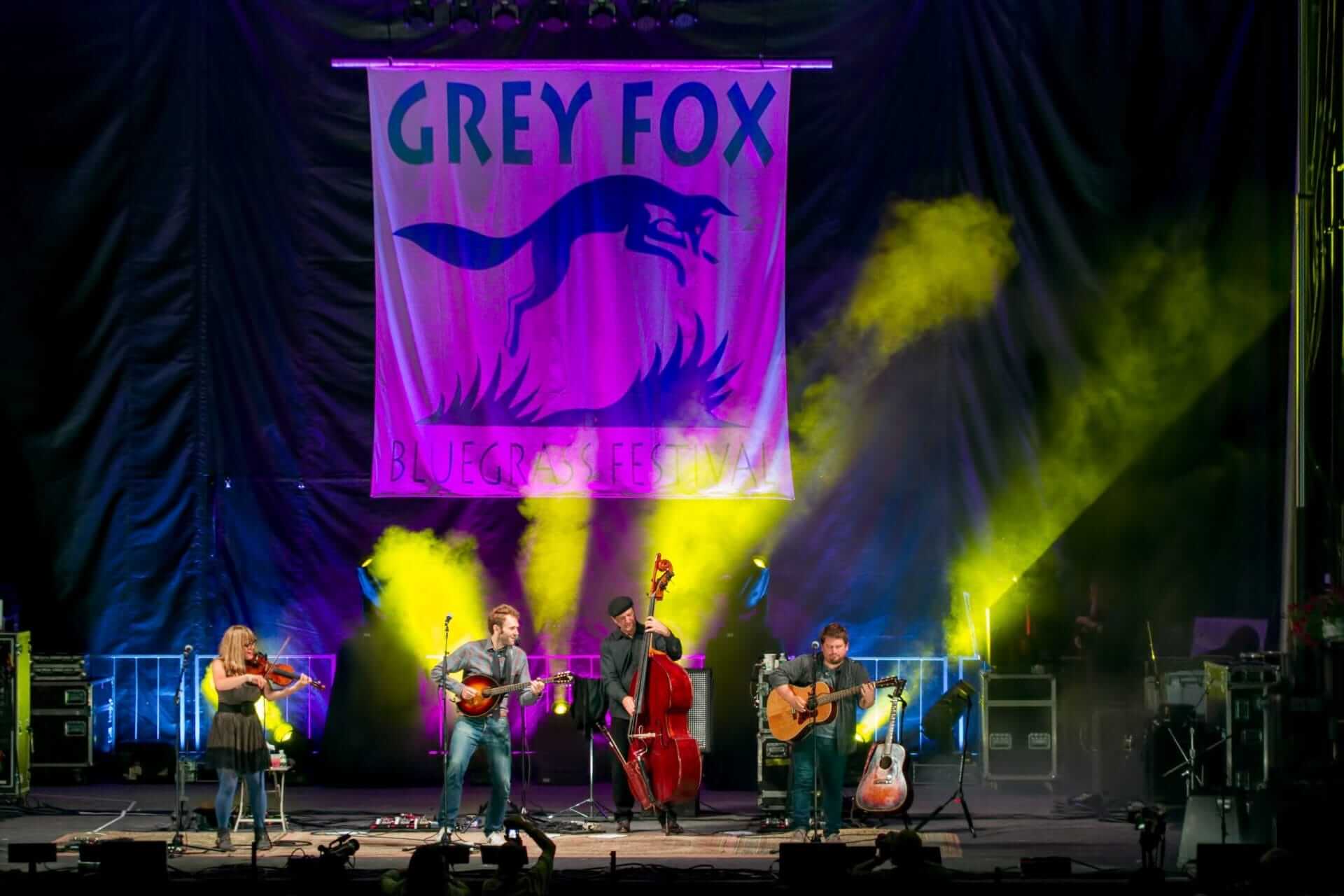 Greene County Grey Fox Bluegrass Festival New York by Rail