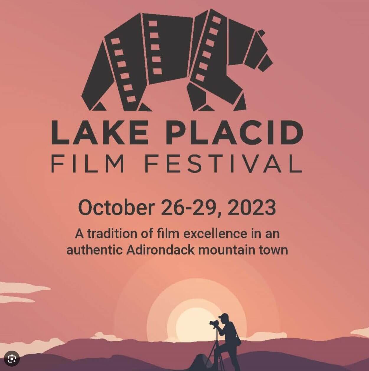 2023 Lake Placid Film Festival - October 26-29, 2023
