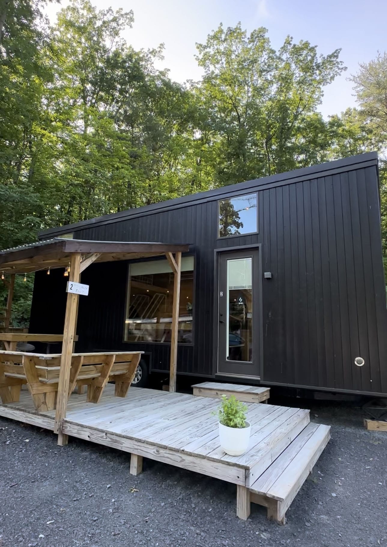 Miss NY's Tiny House @ Treetopia Campground