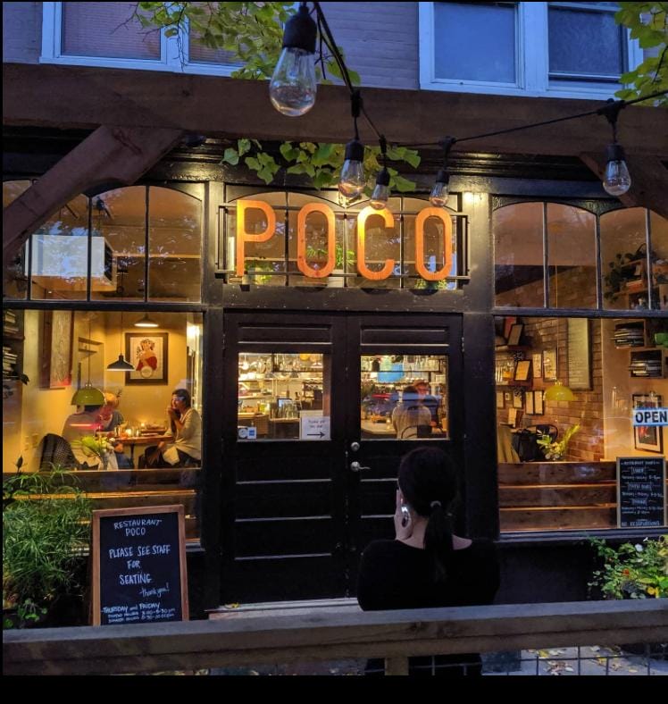 Restaurant Poco in Burlington Vermont