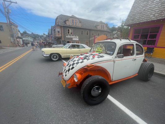 Some of the antique cars at Tannersville