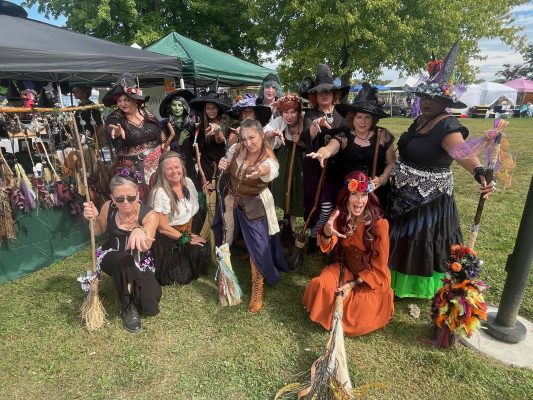 Attendees dressed up for the Coxsackie Riverside Festival